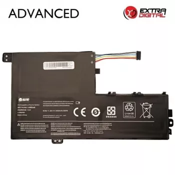 Extra Digital Advanced NB483068 klēpjdatora akumulators Lenovo L15M3PB0 – 3400mAh 11.1V Li-ion nomaiņa