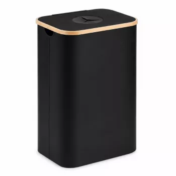 EXTRALINK Black Forest atgriežamo pudeļu savākšanas grozs, salokāms, 100L, melns