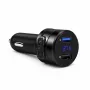 EXTRALINK Bluetooth FM raidītājs ar 2x USB lādētāju, brīvroku zvanīšanu, melns