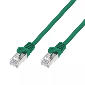 Extralink Cat.7 S/FTP 10m 20G Zaļš LAN Patch vads, Vara tīkla kabelis