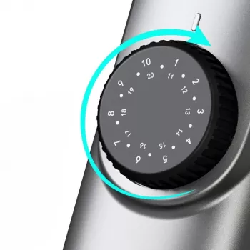 EXTRALINK matu un bārdas trimmeris ar konteineru, 1-20 mm, USB-C, IPX6, 800 mAh