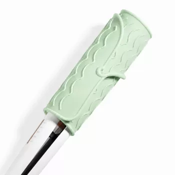 EXTRALINK HOME Silicone Heat Protection Mat for Hair Straightener, 22x16 cm, Green