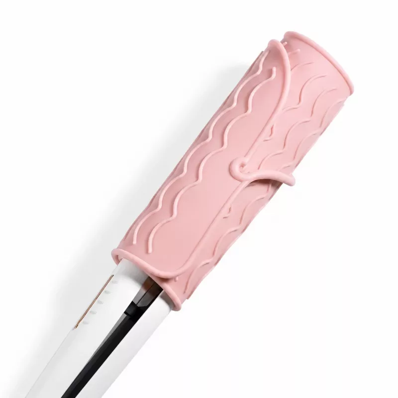 EXTRALINK HOME Silicone Heat Resistant Mat for Hair Straightener and Curling Iron 22x16 cm Pink