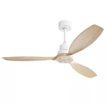 Extralink Nature Pure 52 Smart WiFi griestu ventilators, 132 cm, koka lāpstiņas, vadība no aplikācijas
