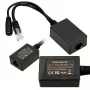 Extralink PoE Invertors 1 Ports, Ieeja 1x 1000Mb/s RJ45/Jack 10-30V, Izeja 48V