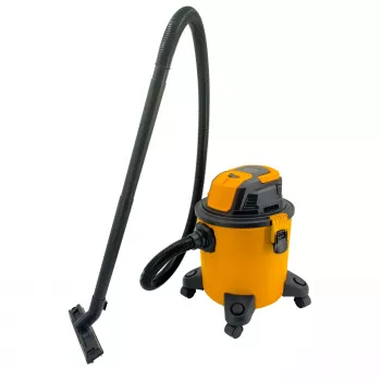 EXTRALINK Powerlink Industrial Wet/Dry Vacuum Cleaner 1300W 20L Yellow/Black R-704