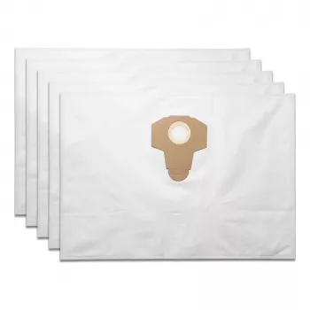 EXTRALINK Replacement Dust Bags for MacAllister Parkside Einhell Dexter 40L / MVAC005, 5-Pack