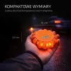 Extralink Smartlife LED ceļa signāllampa Extralink, USB-C, dzintarkrāsā, IP67