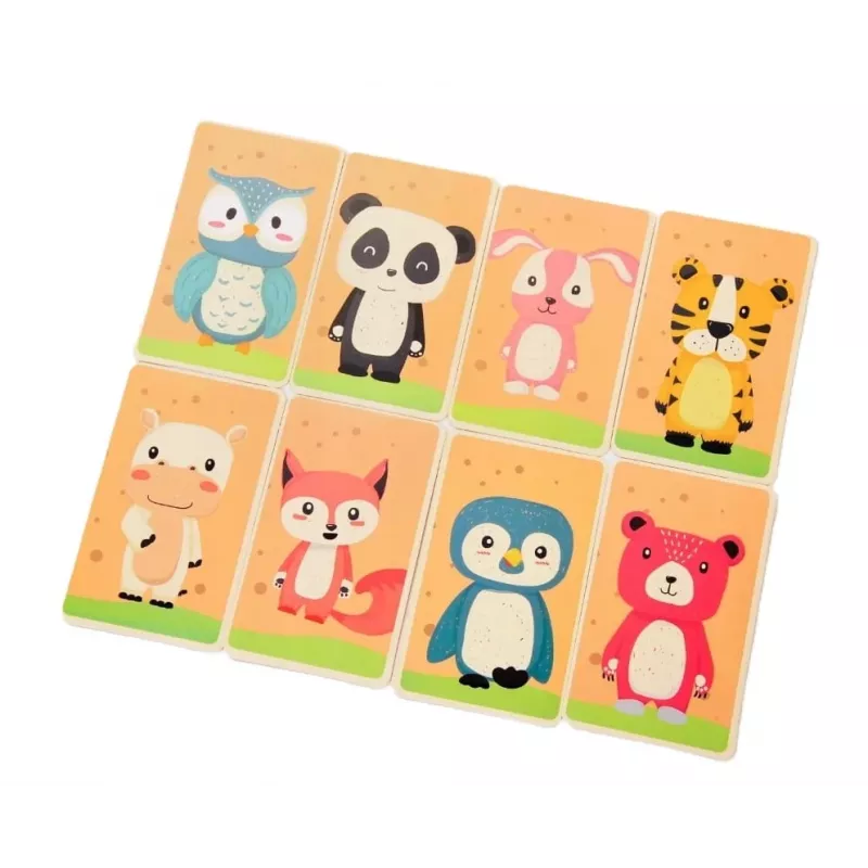 EXTRALINK TOYS Magnetic Puzzle Book Animals 68 gabali