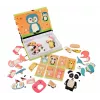 EXTRALINK TOYS Magnetic Puzzle Book Animals 68 gabali