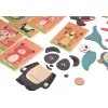EXTRALINK TOYS Magnetic Puzzle Book Animals 68 gabali