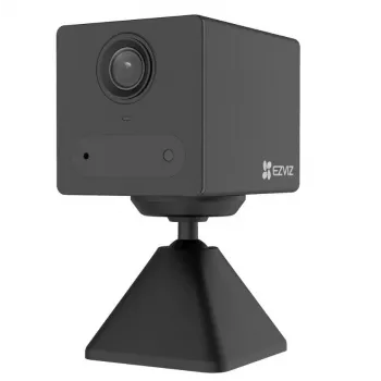 EZVIZ CB2 2K+ 3MP 4G LTE Battery Security Camera ar krāsainu nakts redzamību, IP65, PIR detektoru, divvirzienu audio, microSD līdz 512GB