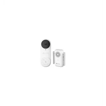 EZVIZ CSDB25MP (DB2) video durvju zvana komplekts ar akumulatoru un iekštelpu zvanu, 5 MP 2K+, Wi-Fi, 176°, IP65, 5200 mAh