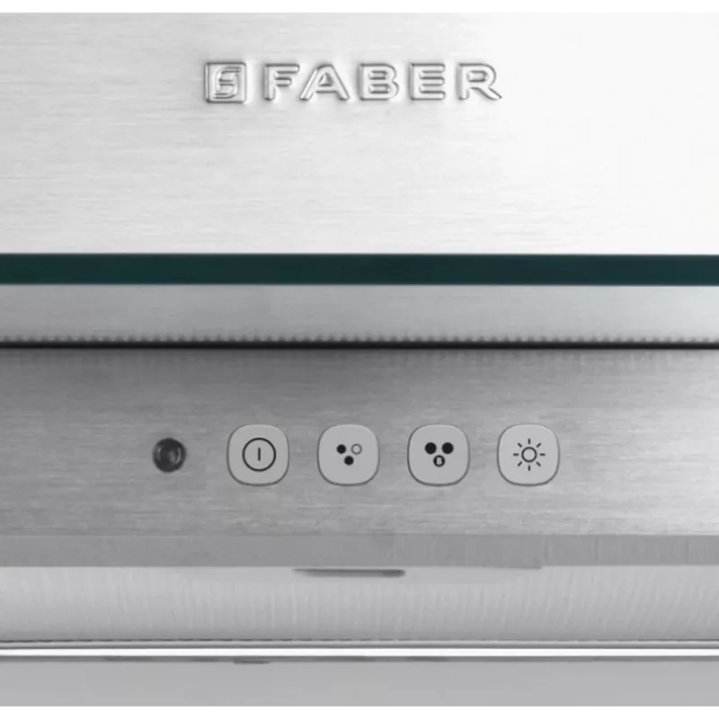 Faber NICE LED SRM X/V NS A60 sienas tvaika nosūcējs, 60 cm, nerūsējošais tērauds