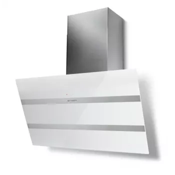 Faber Steelex EV8 LED WH/X A80 Sienas Tvaika Nosūcējs, 80 cm, Nerūsējošais Tērauds