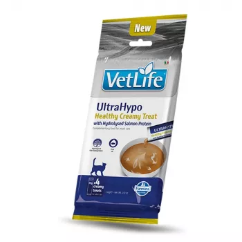FARMINA VET LIFE CAT ULTRAHYPO CREAMY TREAT WITH HYDROLYSED SALMON PROTEIN 60g