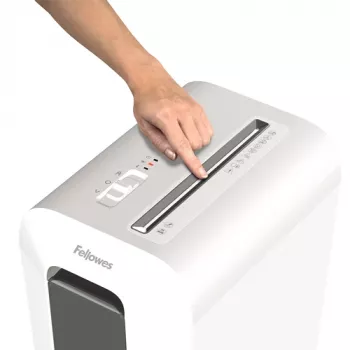 Fellowes 84729080 Šķērsgriezuma dokumentu smalcinātājs ar SafeSense tehnoloģiju, 16 lapas, 23L tvertne