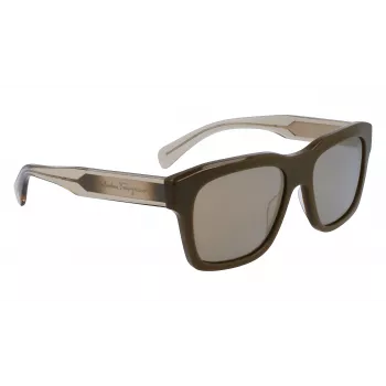 FERRAGAMO MAN SF1087S561832 Saulesbrilles Dark Havana Grey 56/18/145 mm