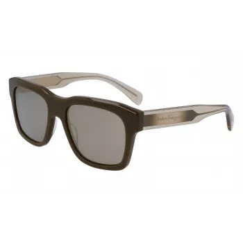 FERRAGAMO MAN SF1087S561832 Saulesbrilles Dark Havana Grey 56/18/145 mm