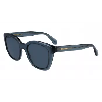 FERRAGAMO SF2000S522143 Sieviešu saulesbrilles Havana Brūns Gradient 52mm