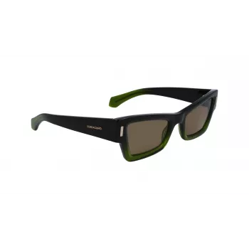 FERRAGAMO SF2006S-316 Sieviešu Saulesbrilles Havana Acetāts Brūns Gradients 53mm