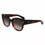 FERRAGAMO SF2007S-240 Sieviešu kaķacu saulesbrilles Havana Brūns Gradients 51mm