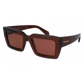 FERRAGAMO Sieviešu Saulesbrilles SF1108S542123 Brown Havana 54/21/140 mm