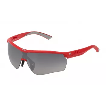 FILA Vīriešu Saulesbrilles SF9326997FZX - Sporta taisnstūra rāmis, UV400 aizsardzība, 99 mm lēcas