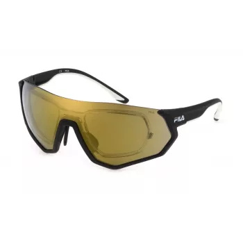 FILA vīriešu saulesbrilles SFI19999U28G - Oversized sporta stils ar UV aizsardzību