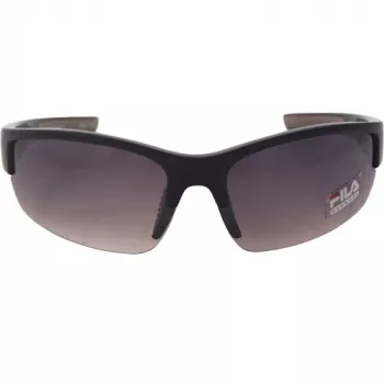 FILA SF215-71PC1 Vīriešu saulesbrilles - Melns rāmis, Pelēkas lēcas, UV400 aizsardzība