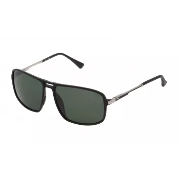 FILA SF9329-58U28P vīriešu polarizētās saulesbrilles – melna/pelēka – 58/15/140 mm