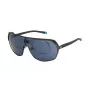 FILA SFI125990627 Vīriešu Sporta Saulesbrilles - Melns Rāmis, Dūmu Lēcas, UV400
