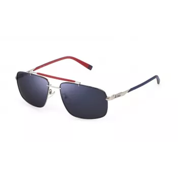FILA SFI210V60E70B Vīriešu Havana Acetāta Saulesbrilles ar Brūnām Polikarbonāta Lēcām 60/16/145 mm