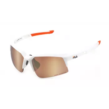 FILA SFI515-675WWX Unisex Saulesbrilles - Melns Rāmis, Pelēkas Lēcas, UV400 Aizsardzība