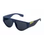 FILA Unisex Saulesbrilles SF936457U43B - Matēts Melns Rāmis, Dūmu Lēcas, UV400 Aizsardzība