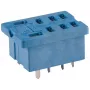 Finder 96.14 PCB montāžas ligzda 56.34 relejam, 14 kontakti, 10A, 250V, melna