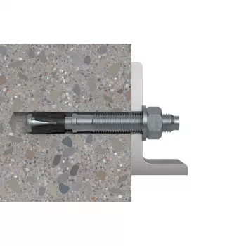 FISCHER Bolt Anchor FAZ II Plus 12/20 R – Nerūsējošais tērauds A4, 80 gab. spainis