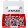 Fischer DUO-Line dībeļu un skrūvju komplekts, 105 gab., DUOPOWER & DUOTEC 535969