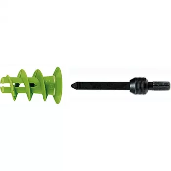 FISCHER GK GREEN Pašurbjošais ģipškartona enkurs, zaļš, 90 gab. iepakojums