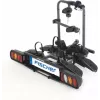 Fischer ProlineEvo 2 Velosipēdu bagāžnieks uz sakabi 2 velosipēdiem, 60 kg, salokāms, LED apgaismojums