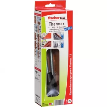FISCHER Thermax 12/110 M12 Stand-off Mounting System, 2 Gab.