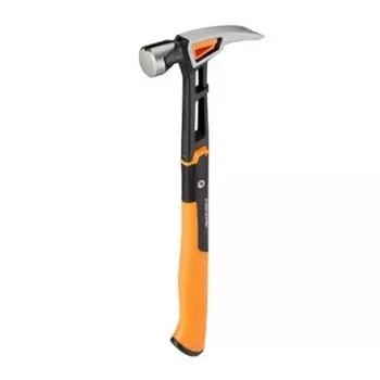 FISKARS FS. Large Carpenter's Hammer XL 20oz ar IsoCore Shock Control