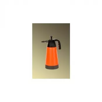 FISKARS spiediena smidzinātājs 1,8L ar regulējamu sprauslu, HDPE tvertni, ergonomisku rokturi, melns/oranžs