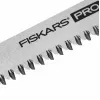 Fiskars Pro Compact salokāms zāģis, 160 mm asmens, divi asmeņi, SoftGrip rokturis, drošības fiksators