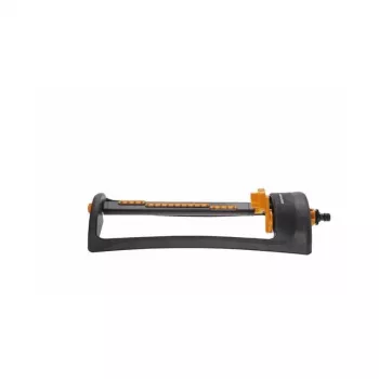 Fiskars ūdens smidzinātājs 1023662 svārstīgais smidzinātājs, 200 m² pārklājums, melns/oranžs