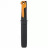 Fiskars X-series K82 ražas novākšanas nazis, nerūsējošā tērauda asmens, SoftGrip rokturis, 15 cm, melns/oranžs
