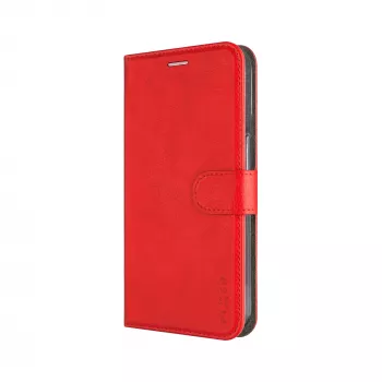 Fixed Opus Book Case Samsung Galaxy A37 5G, Sintētiskā āda, Sarkans