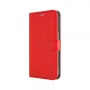 Fixed Opus Book Case Samsung Galaxy A57 5G, sarkana sintētiskā āda