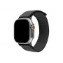 FIXED Sporty Nylon Strap for Apple Watch Ultra 49mm - Tumši pelēks (160-210 mm)