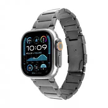FIXED Titanium Strap pro Apple Watch 44/45/46/49, Natural Titan